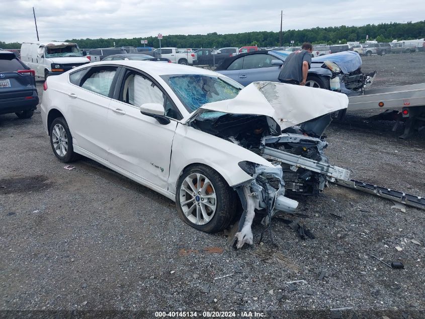 2019 Ford Fusion Se VIN: 3FA6P0LU2KR101330 Lot: 40145134