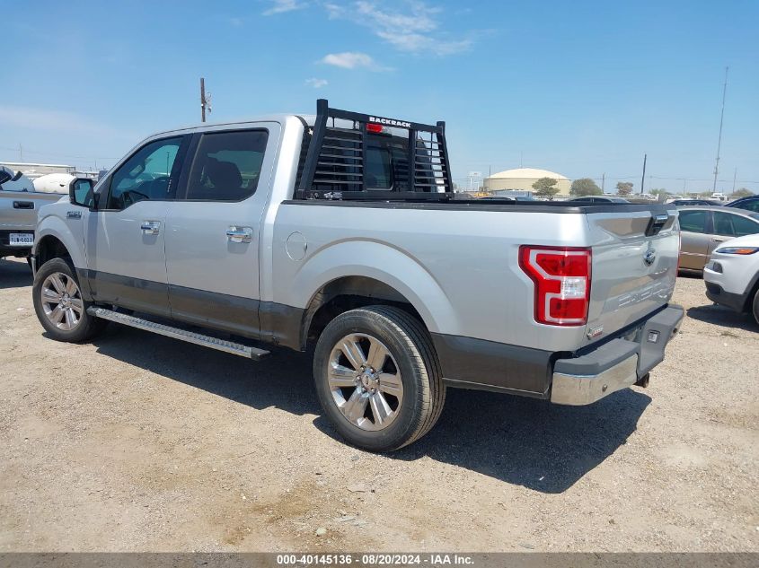 2018 Ford F150 Supercrew VIN: 1FTEW1CP7JKD91964 Lot: 40145136