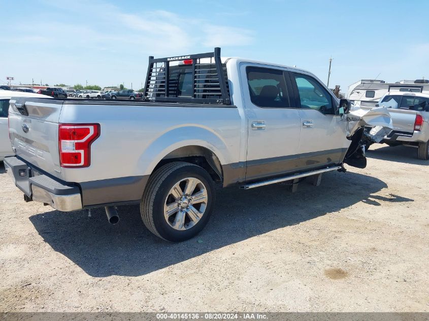 2018 Ford F150 Supercrew VIN: 1FTEW1CP7JKD91964 Lot: 40145136