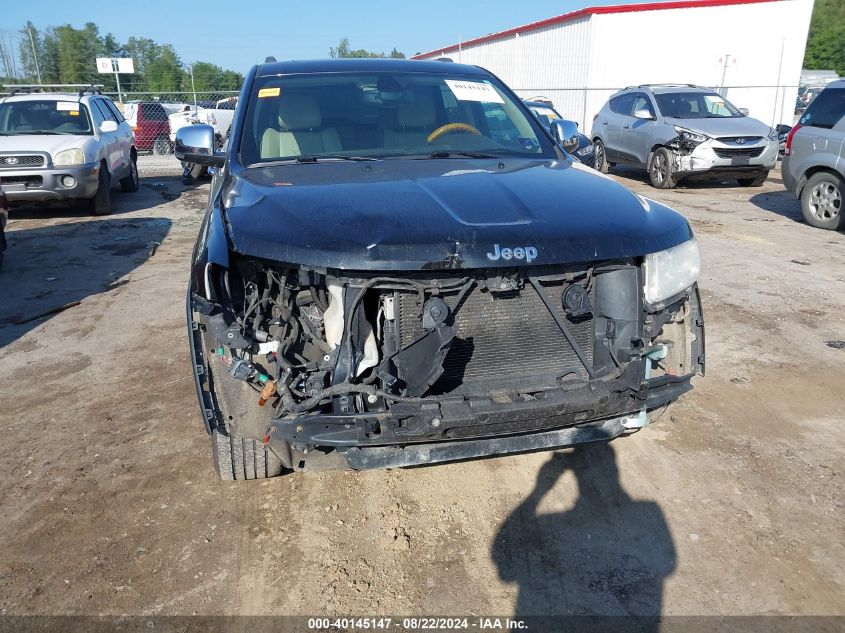 2013 Jeep Grand Cherokee Overland VIN: 1C4RJFCT7DC590733 Lot: 40145147