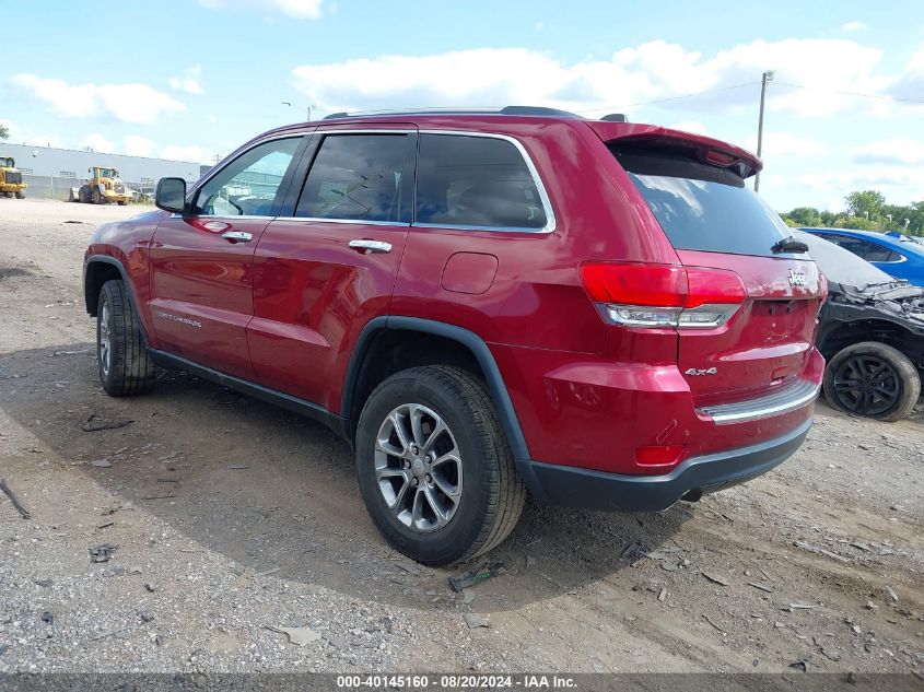 2014 Jeep Grand Cherokee Limited VIN: 1C4RJFBG2EC527092 Lot: 40145160