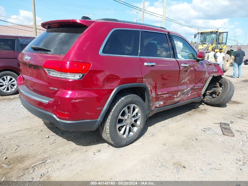 2014 Jeep Grand Cherokee Limited VIN: 1C4RJFBG2EC527092 Lot: 40145160