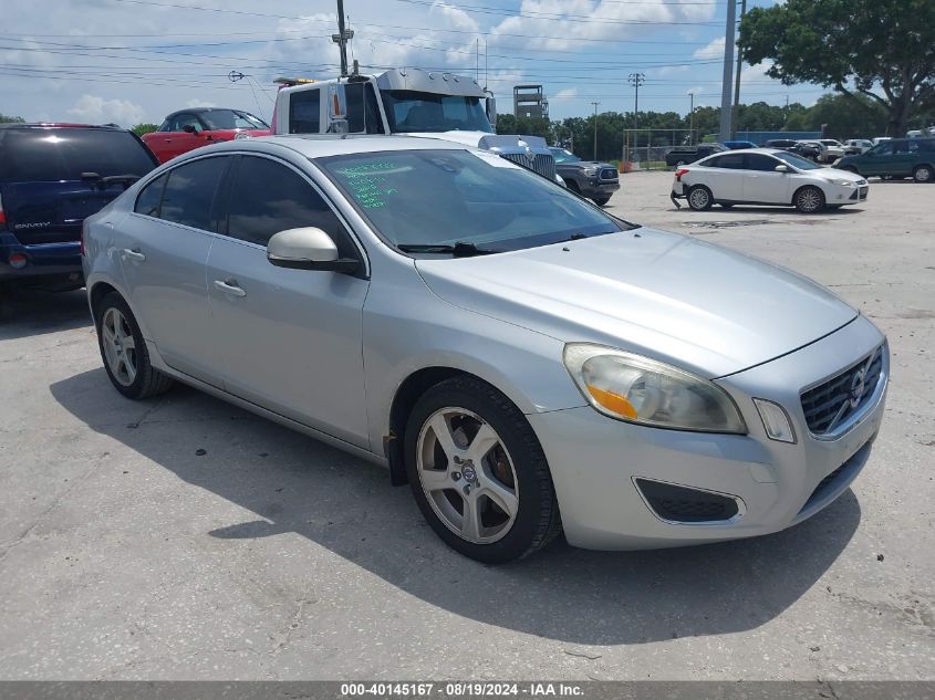 2012 Volvo S60 T5 VIN: YV1622FS2C2115307 Lot: 40145167