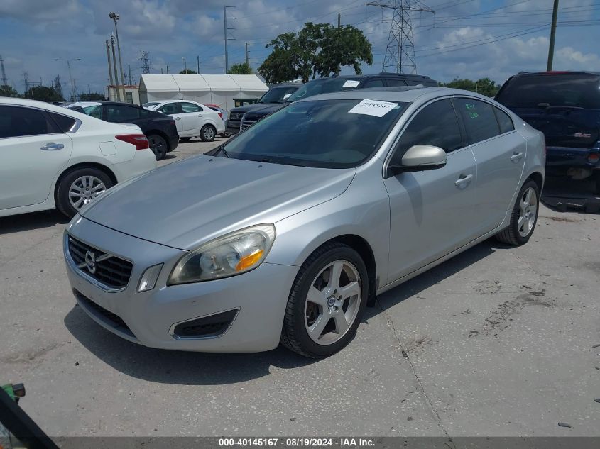 2012 Volvo S60 T5 VIN: YV1622FS2C2115307 Lot: 40145167