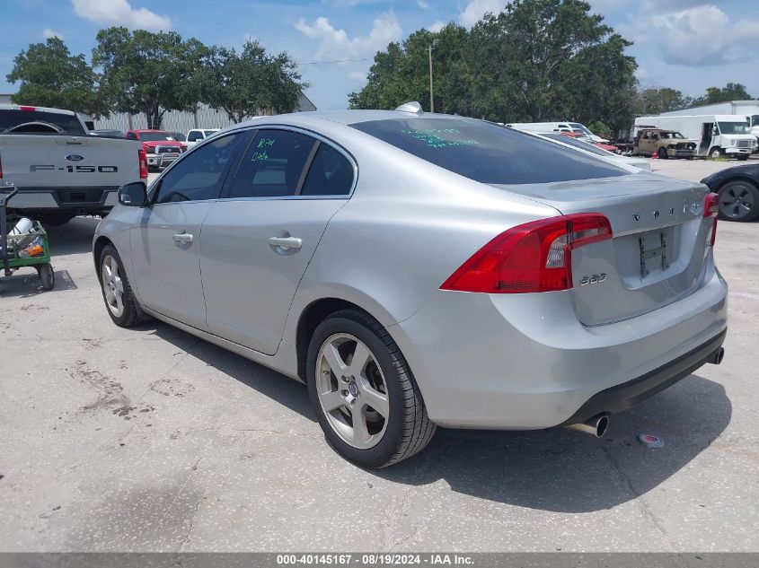 2012 Volvo S60 T5 VIN: YV1622FS2C2115307 Lot: 40145167