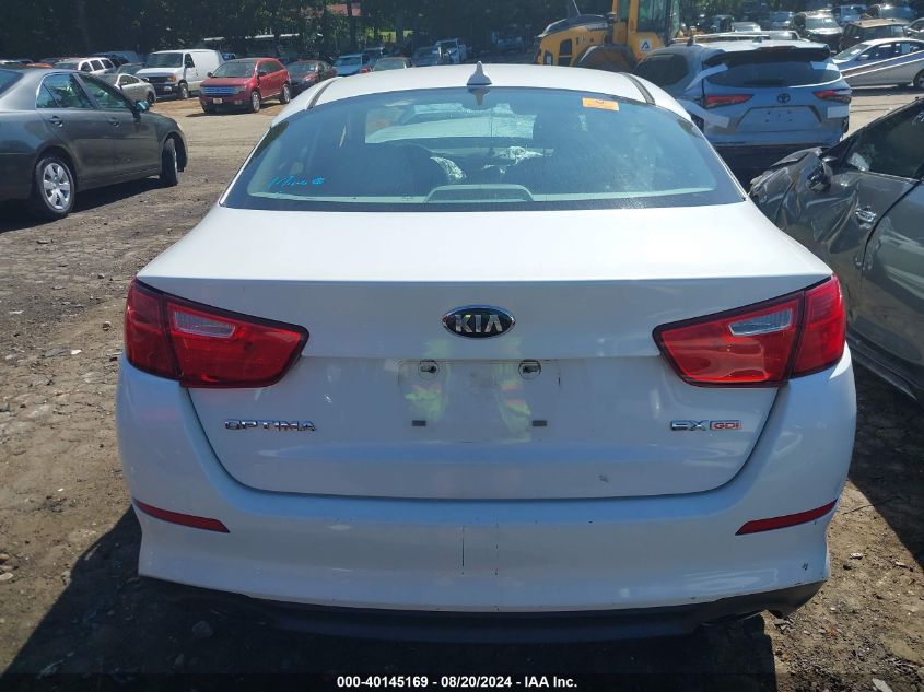 2015 Kia Optima Ex VIN: 5XXGN4A78FG362314 Lot: 40145169