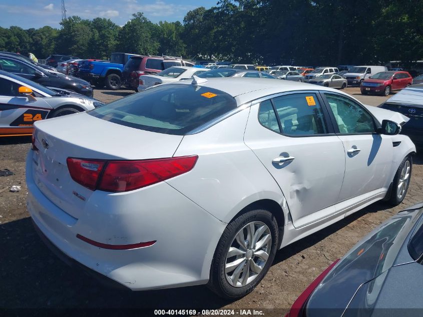 2015 Kia Optima Ex VIN: 5XXGN4A78FG362314 Lot: 40145169