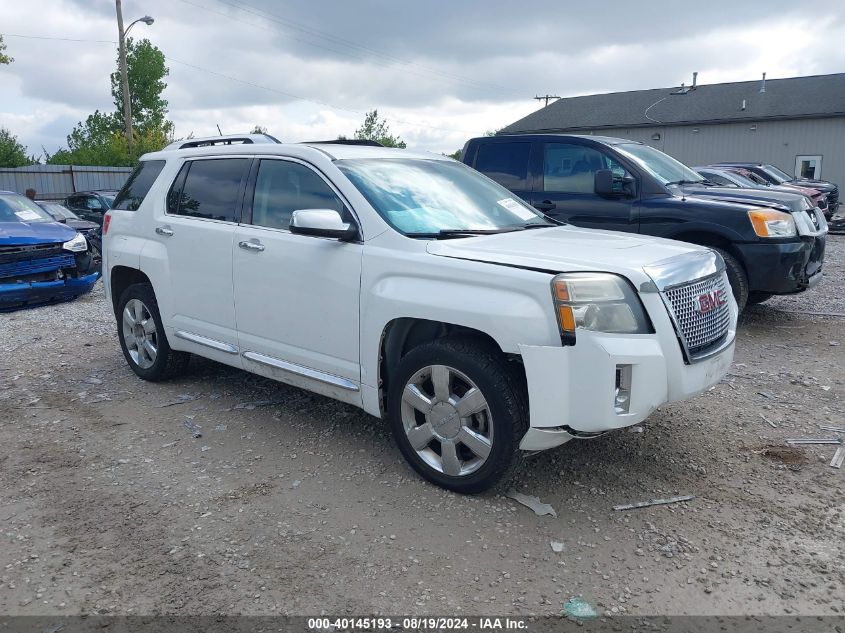 2013 GMC Terrain Denali VIN: 2GKFLZE37D6352714 Lot: 40145193