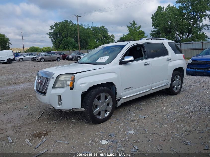 2013 GMC Terrain Denali VIN: 2GKFLZE37D6352714 Lot: 40145193