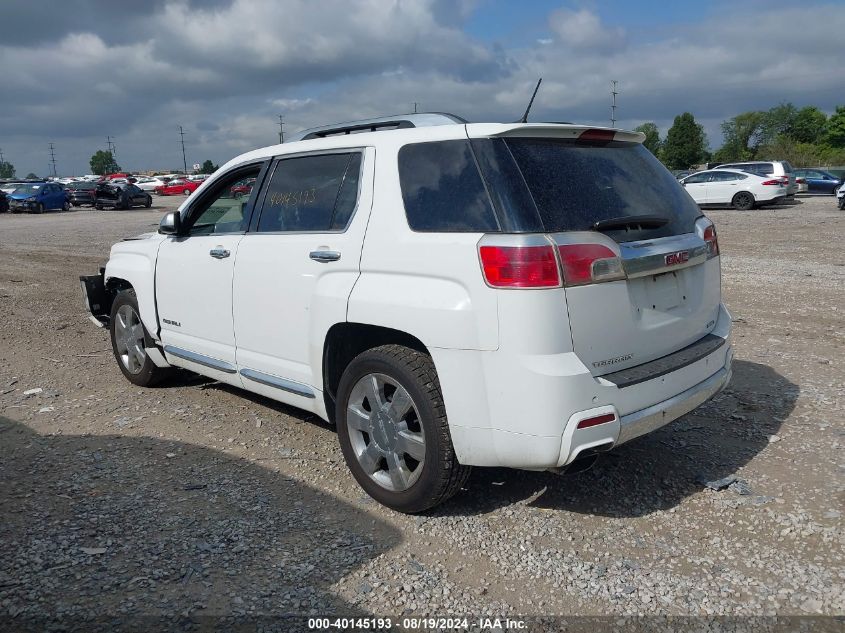 2013 GMC Terrain Denali VIN: 2GKFLZE37D6352714 Lot: 40145193