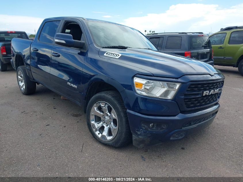 2022 Ram 1500 Big Horn 4X4 5'7 Box VIN: 1C6SRFFT6NN411519 Lot: 40145203