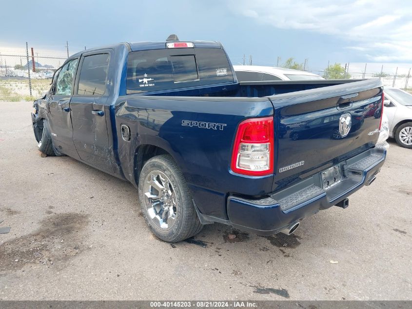 2022 Ram 1500 Big Horn 4X4 5'7 Box VIN: 1C6SRFFT6NN411519 Lot: 40145203