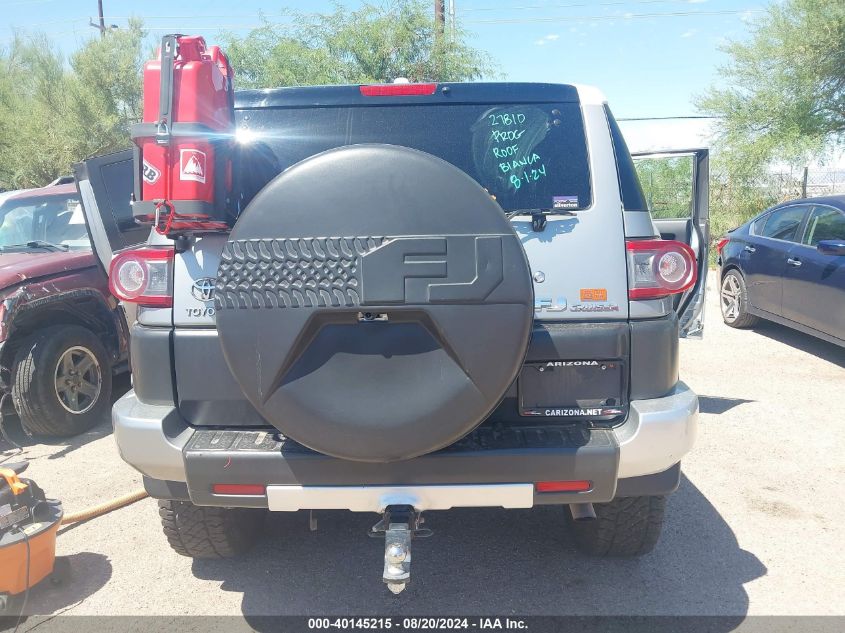 2012 Toyota Fj Cruiser VIN: JTEBU4BF2CK117900 Lot: 40145215