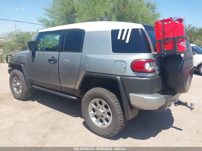 2012 Toyota Fj Cruiser VIN: JTEBU4BF2CK117900 Lot: 40145215