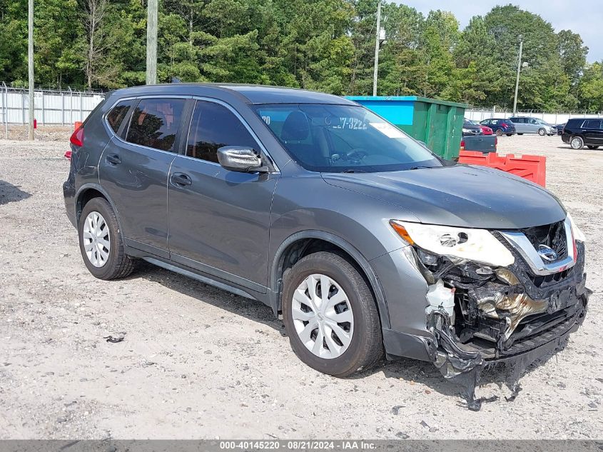 2017 Nissan Rogue S/Sl/Sv VIN: JN8AT2MT5HW140120 Lot: 40145220