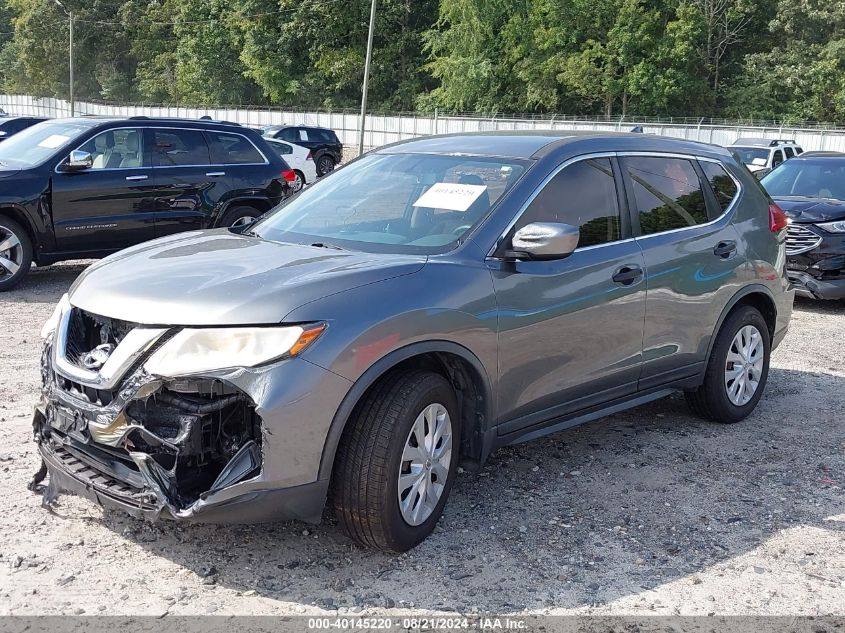 2017 Nissan Rogue S/Sl/Sv VIN: JN8AT2MT5HW140120 Lot: 40145220