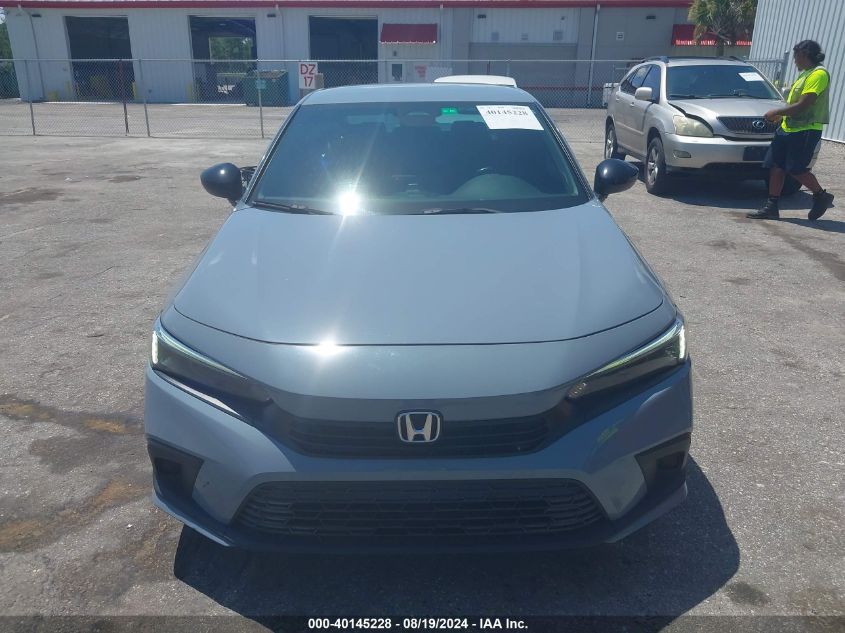 2022 Honda Civic Sport VIN: 2HGFE2F54NH568993 Lot: 40145228