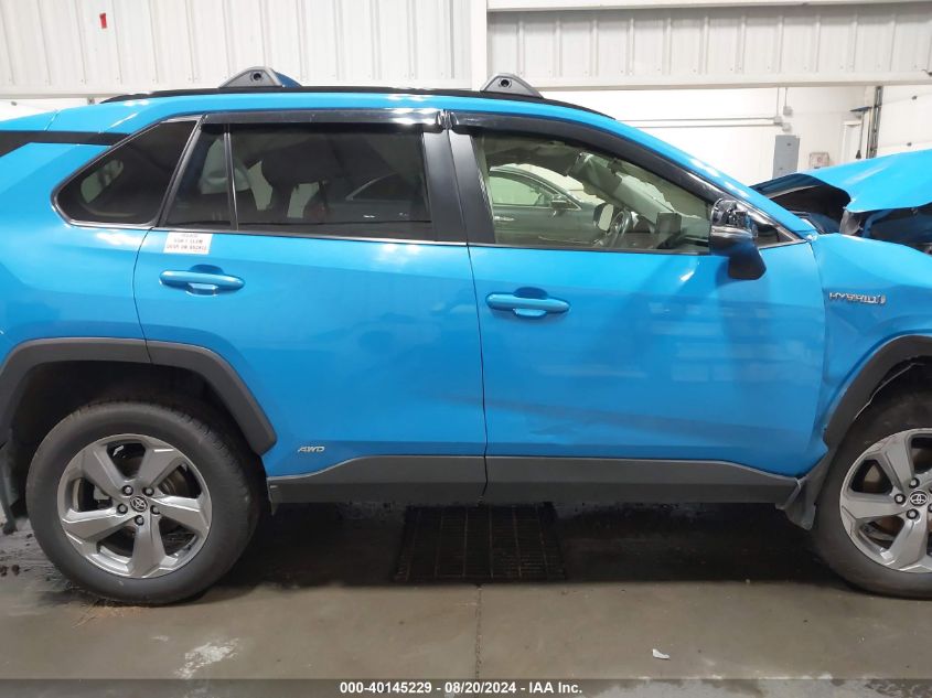 2021 Toyota Rav4 Xle Premium/Xse VIN: JTMB6RFV2MD034681 Lot: 40145229