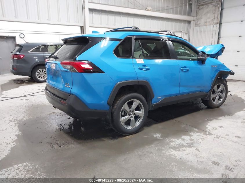 2021 Toyota Rav4 Xle Premium/Xse VIN: JTMB6RFV2MD034681 Lot: 40145229