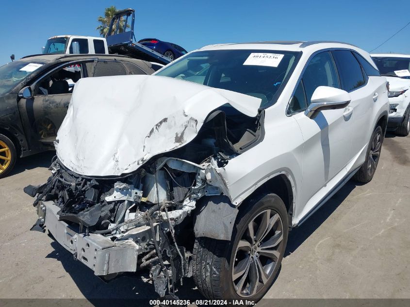 VIN JTJHZKEA2M2018612 2021 Lexus RX 350L no.2