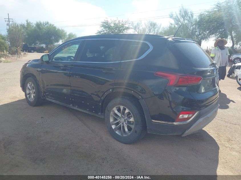 2019 Hyundai Santa Fe Se VIN: 5NMS23AD3KH011809 Lot: 40145258