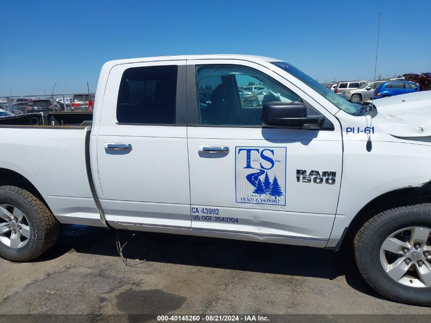 2017 Ram 1500 Slt Quad Cab 4X4 6'4 Box VIN: 1C6RR7GG7HS680477 Lot: 40145260