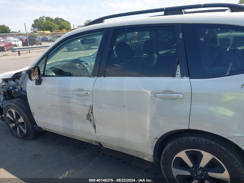 2017 Subaru Forester 2.5I Premium VIN: JF2SJAEC4HH465071 Lot: 40145276