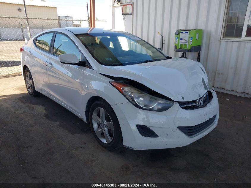 2013 Hyundai Elantra Gls/Limited VIN: 5NPDH4AE1DH378610 Lot: 40145303