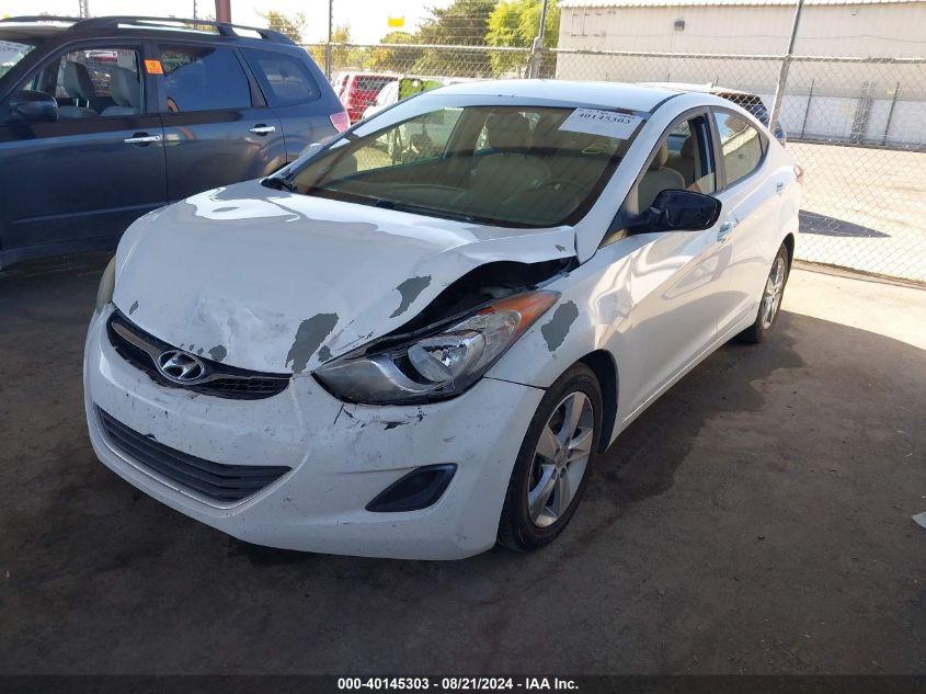 2013 Hyundai Elantra Gls/Limited VIN: 5NPDH4AE1DH378610 Lot: 40145303