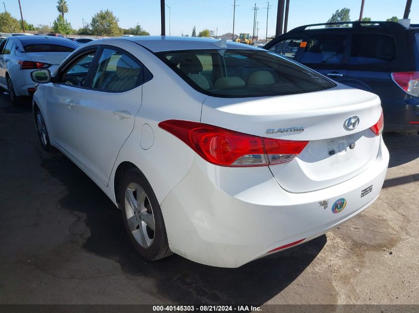 2013 Hyundai Elantra Gls/Limited VIN: 5NPDH4AE1DH378610 Lot: 40145303