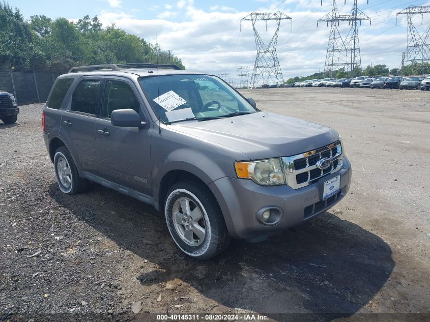 2008 Ford Escape Xlt VIN: 1FMCU93Z48KC25551 Lot: 40145311
