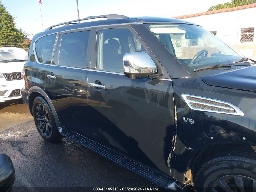 JN8AY2NE0J9731123 2018 Nissan Armada Platinum