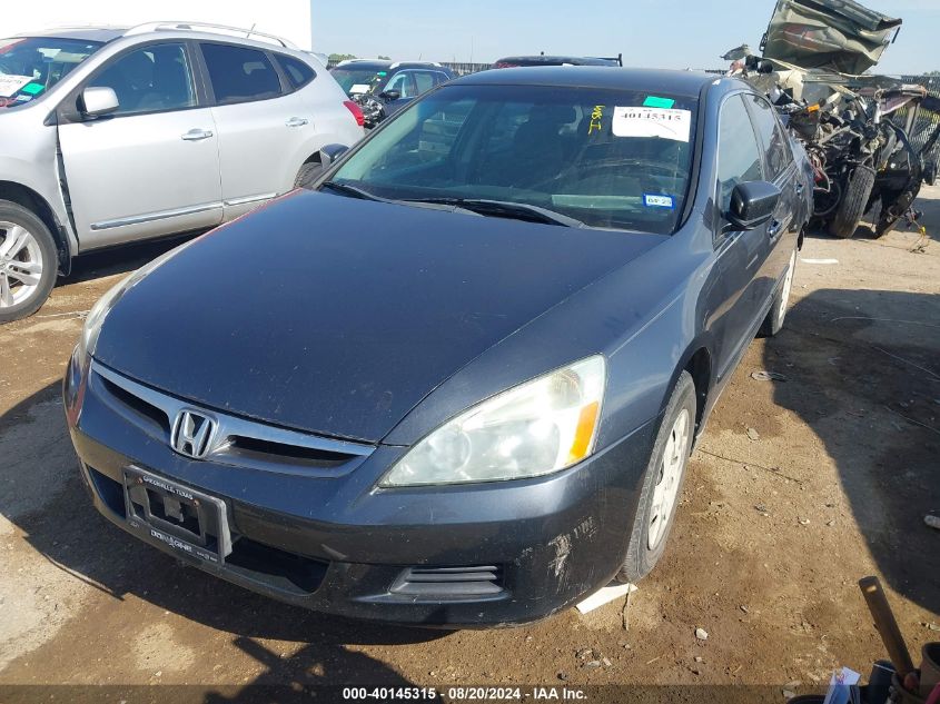 2006 Honda Accord Lx VIN: 3HGCM56466G700068 Lot: 40145315