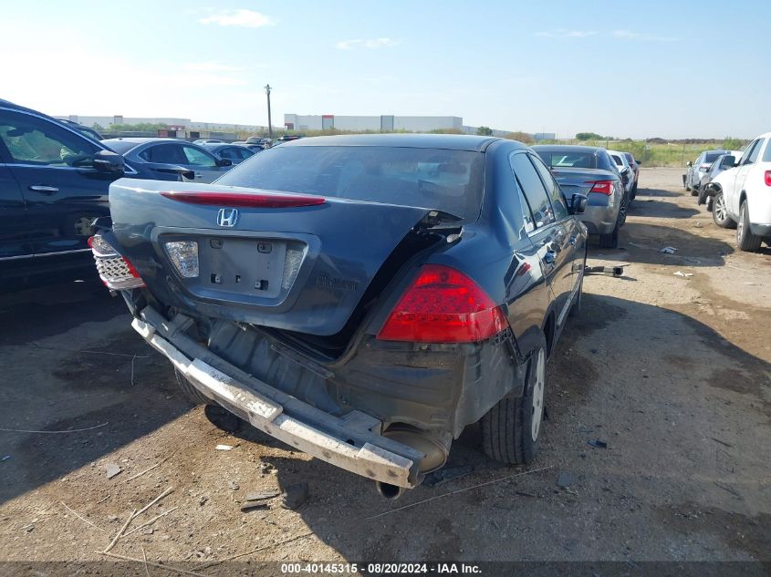 2006 Honda Accord Lx VIN: 3HGCM56466G700068 Lot: 40145315