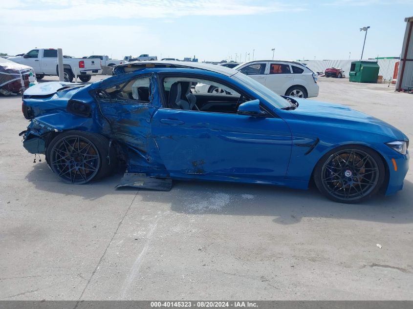 2020 BMW M4 VIN: WBS4Y9C01LFJ23679 Lot: 40145323