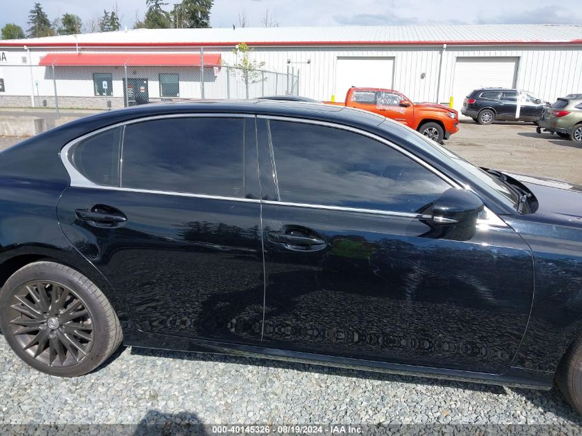 2013 Lexus Gs 350 VIN: JTHCE1BL8D5008396 Lot: 40145326