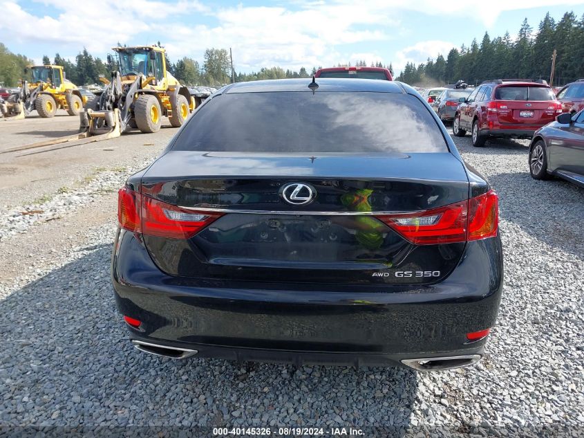 2013 Lexus Gs 350 VIN: JTHCE1BL8D5008396 Lot: 40145326