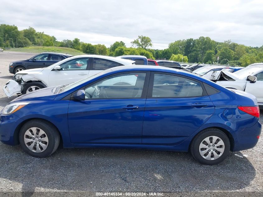 2015 Hyundai Accent Gls VIN: KMHCT4AE6FU917995 Lot: 40145334