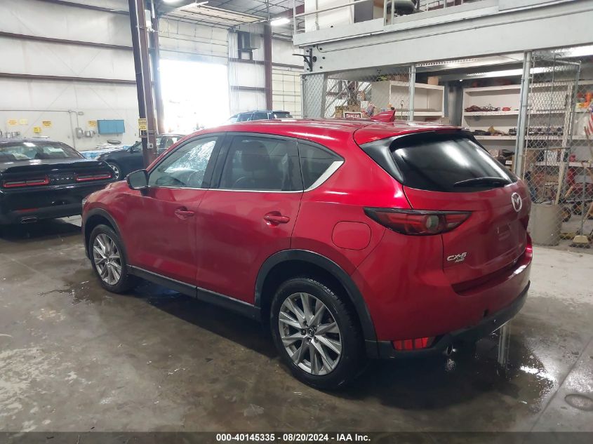 2019 Mazda Cx-5 Grand Touring VIN: JM3KFBDM5K0517742 Lot: 40145335