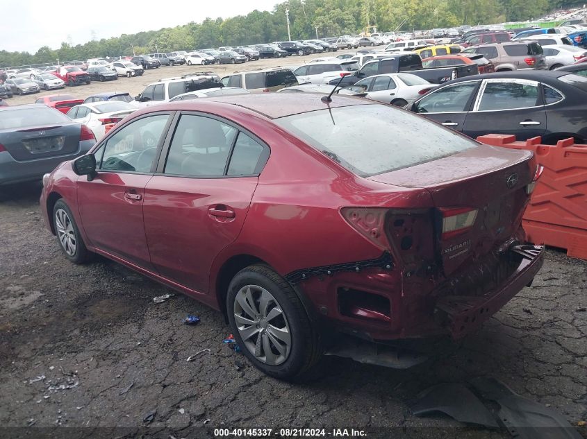 2019 SUBARU IMPREZA 2.0I - 4S3GKAB69K3621397