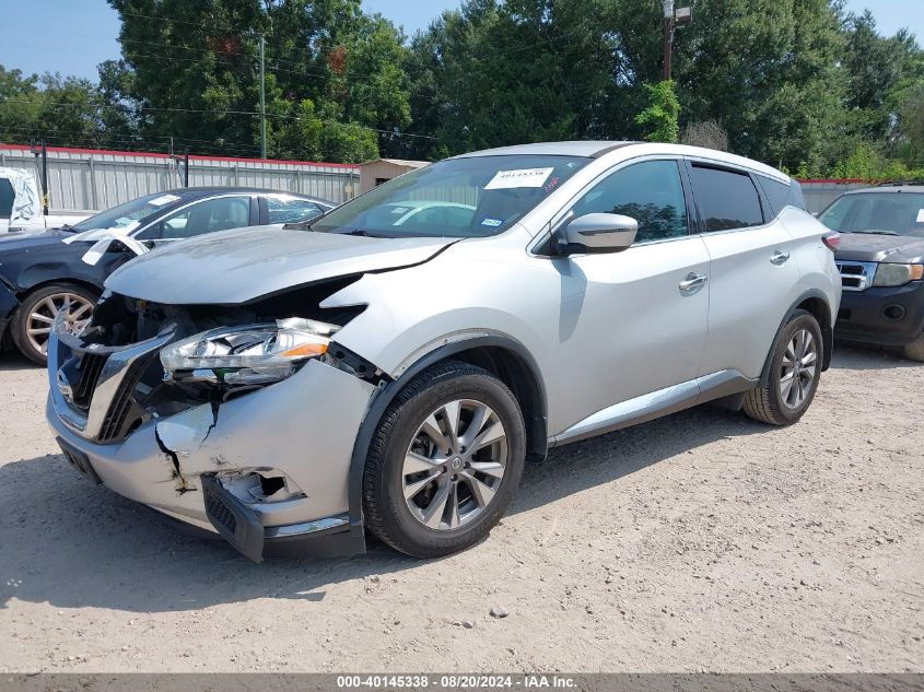 2017 Nissan Murano S VIN: 5N1AZ2MG2HN199835 Lot: 40145338