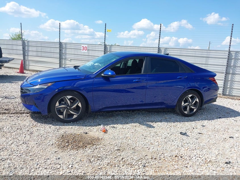 VIN 5NPLS4AG4PH107396 2023 HYUNDAI ELANTRA SEL