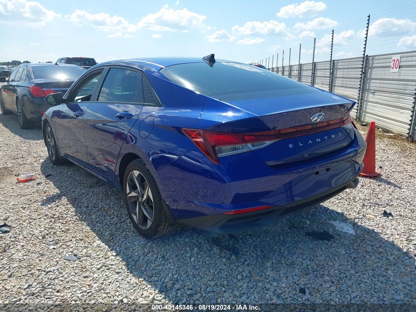 VIN 5NPLS4AG4PH107396 2023 HYUNDAI ELANTRA SEL