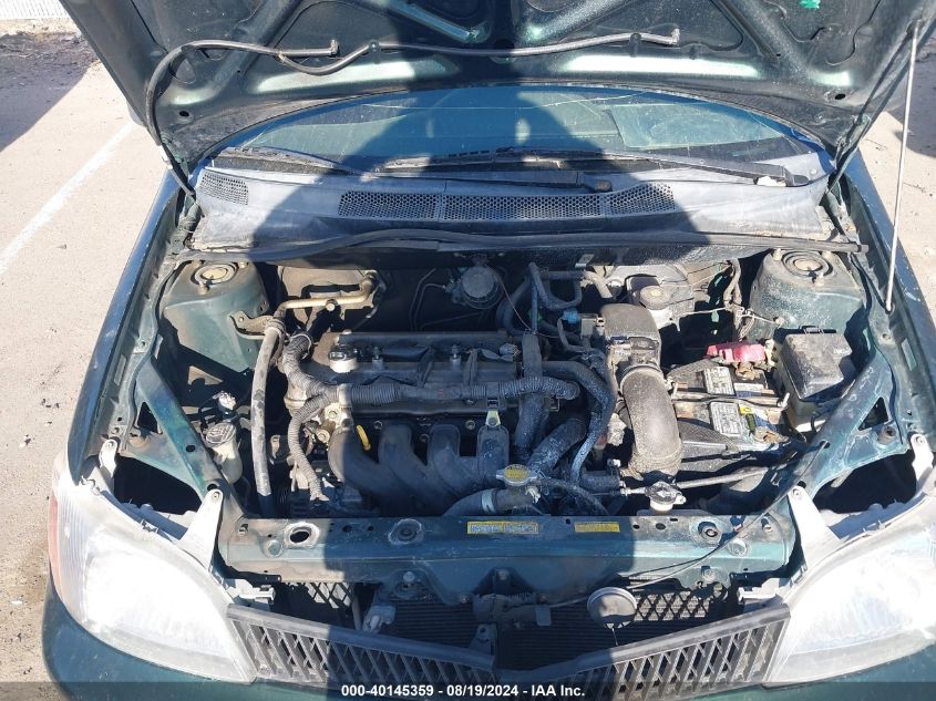 2001 Toyota Echo VIN: JTDBT123010151712 Lot: 40145359