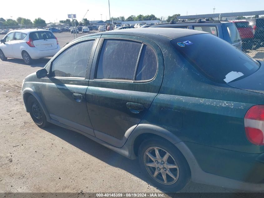 2001 Toyota Echo VIN: JTDBT123010151712 Lot: 40145359