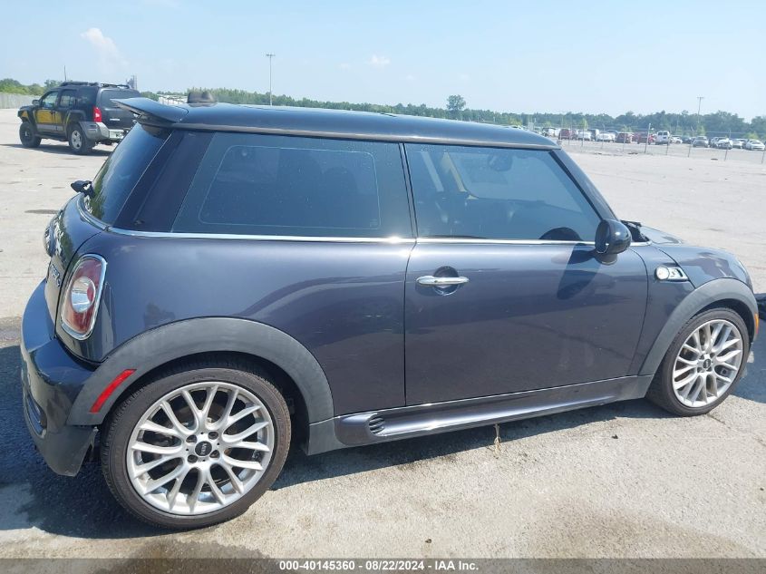 2012 Mini Cooper S VIN: WMWSV3C56CTY26855 Lot: 40145360