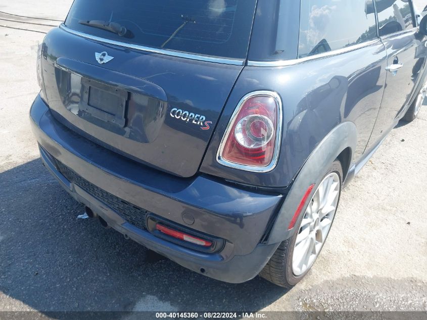 2012 Mini Cooper S VIN: WMWSV3C56CTY26855 Lot: 40145360