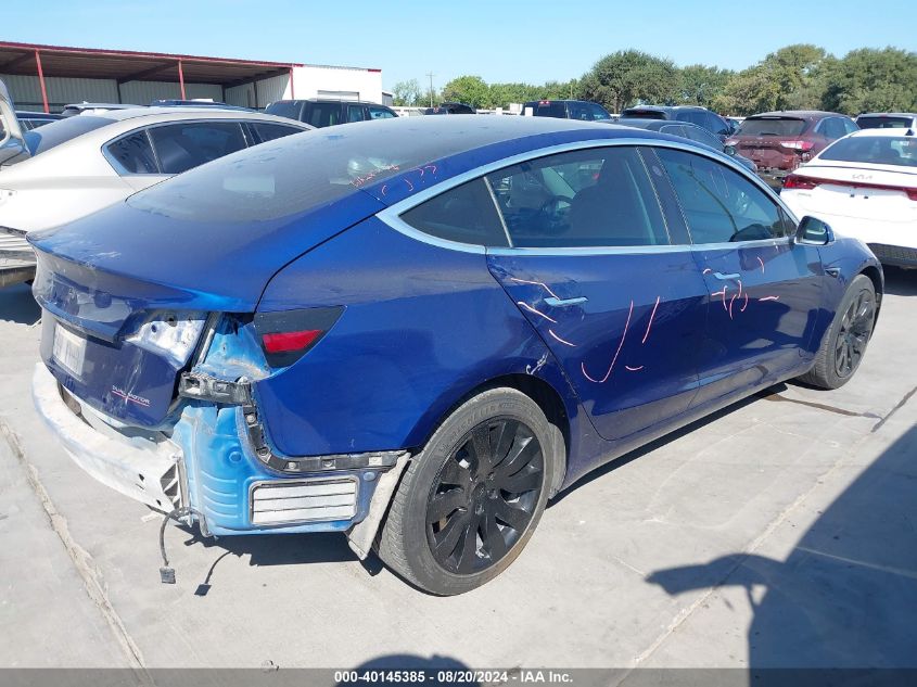 2020 Tesla Model 3 VIN: 5YJ3E1EC7LF602259 Lot: 40145385