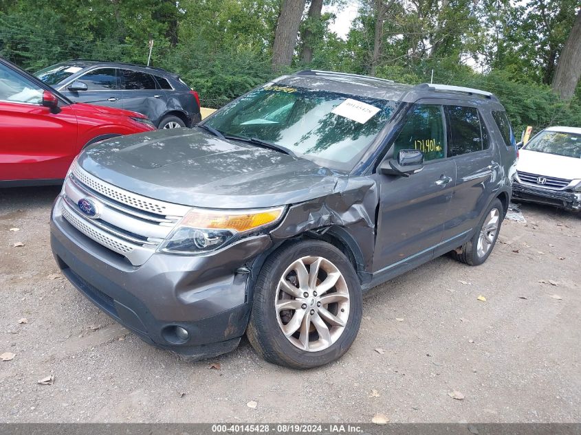 2013 Ford Explorer Xlt VIN: 1FM5K8D81DGB82556 Lot: 40145428