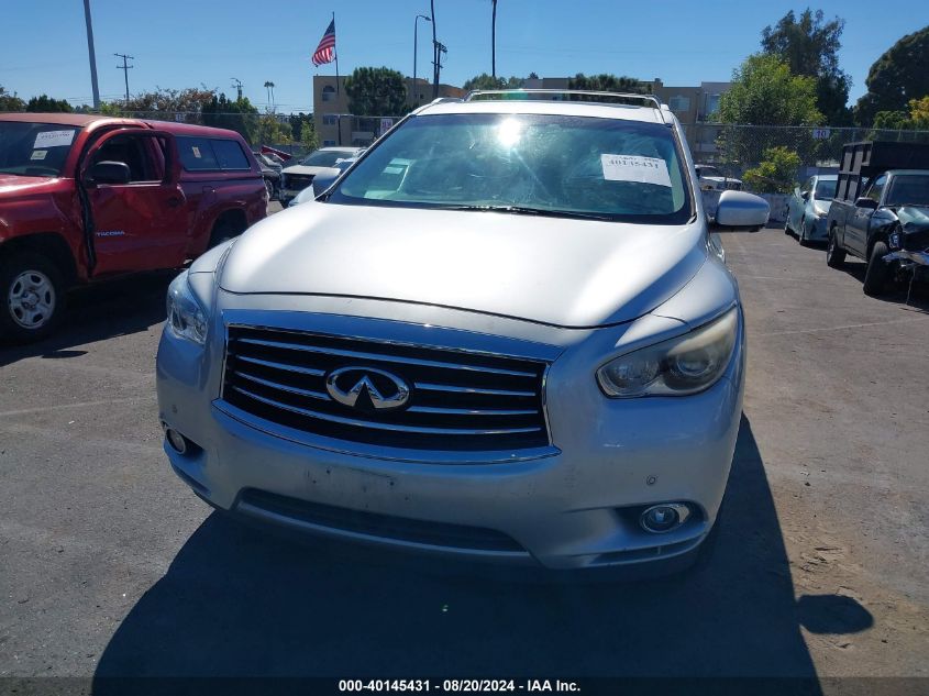 2013 Infiniti Jx35 VIN: 5N1AL0MMXDC345352 Lot: 40145431